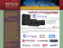 Tablet Screenshot of jttechinc.net